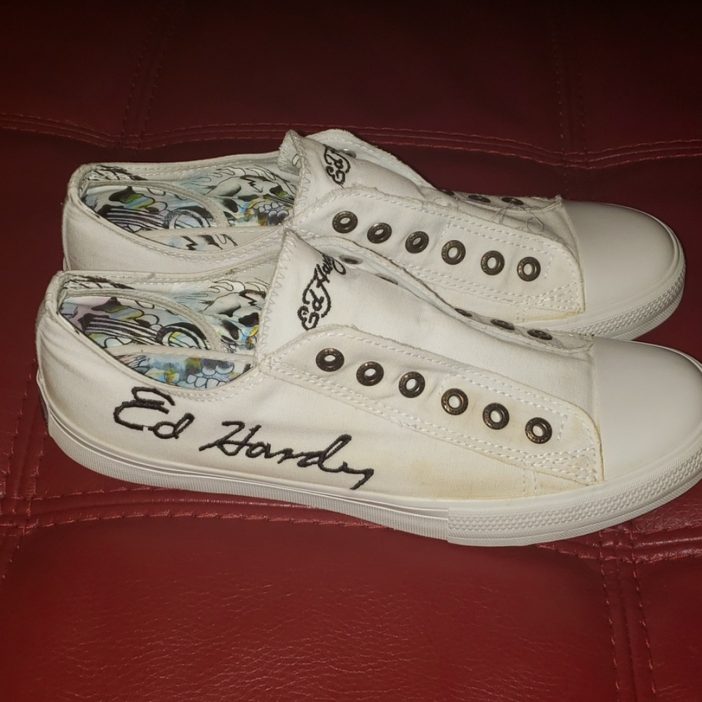 Ed Hardy Sneakers size 10
